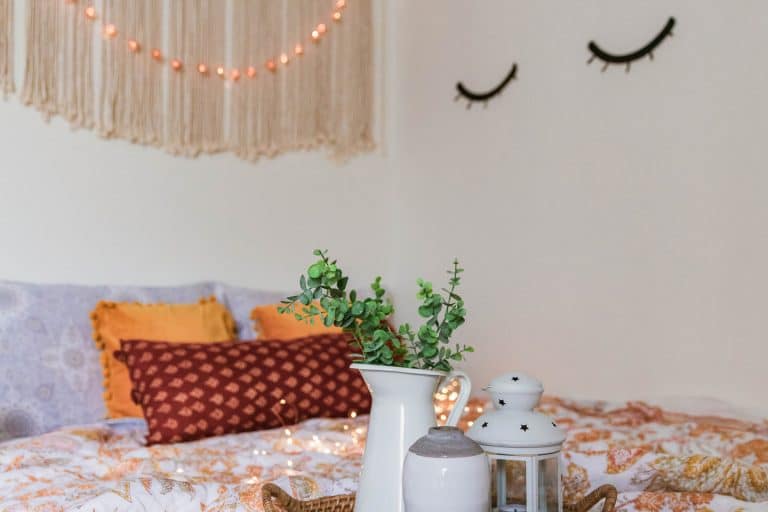 Bohemian interieur slaapkamer